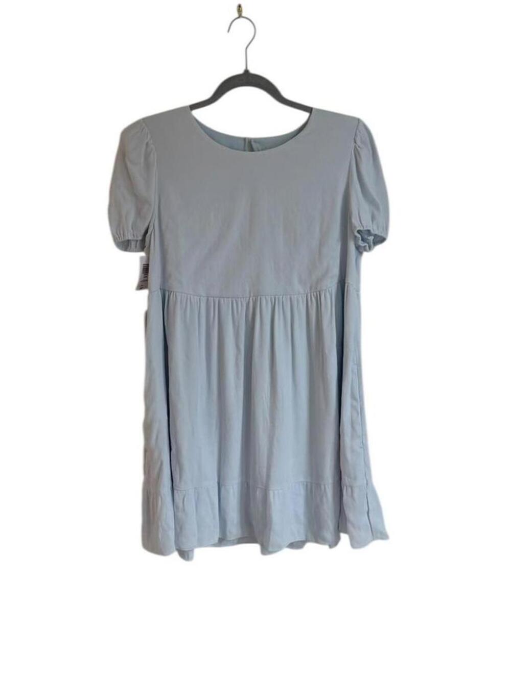 Aritizia Sun-Deh Mini  Zane Dress Light Blue‎ Size M NWT